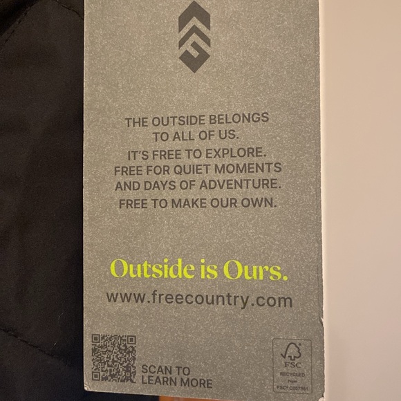 Free Country Repreve Reversible vest sizeXL New (c) - Picture 3 of 11